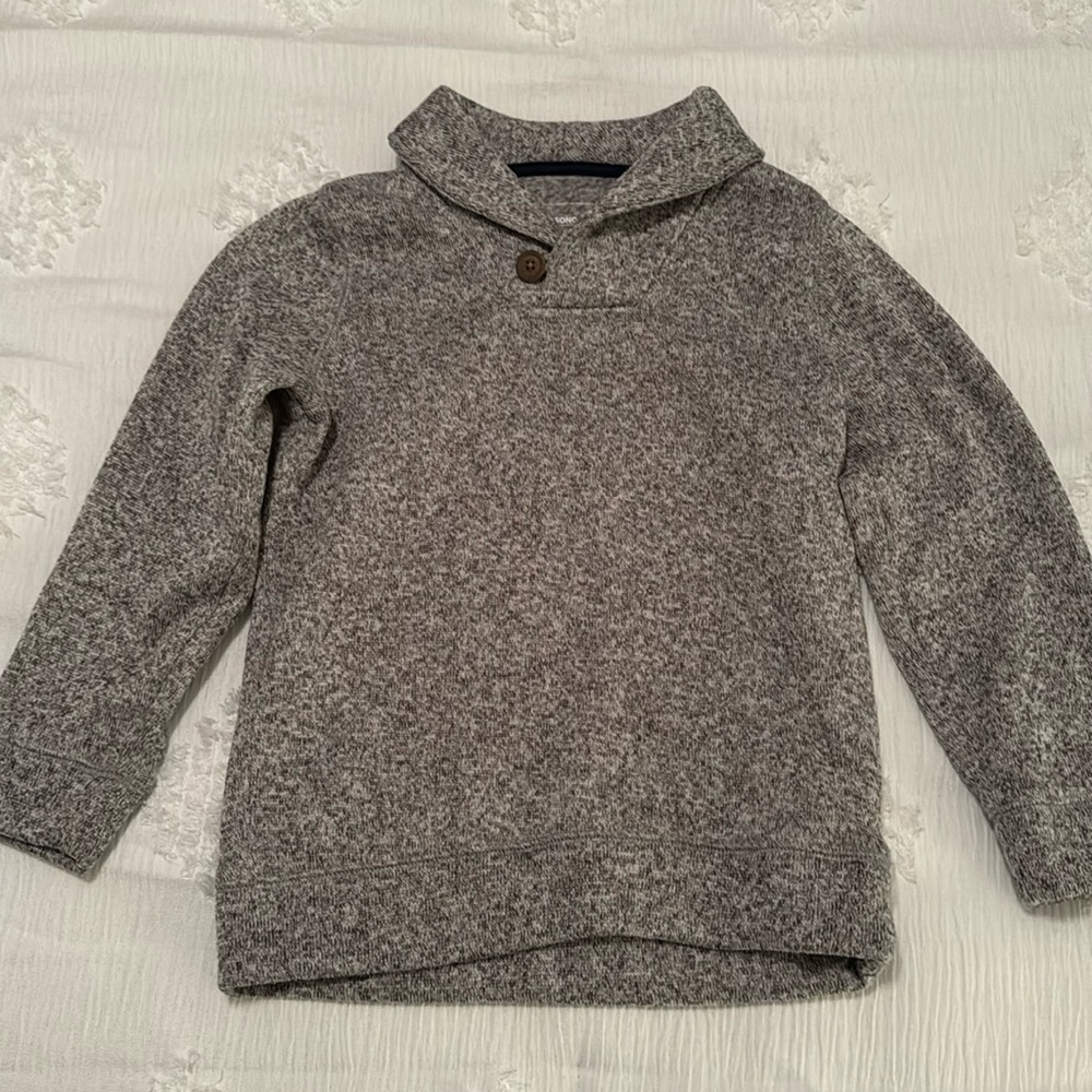 Sonoma SuperSoft Kids Size 6 Gray Sweater